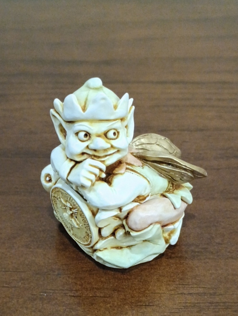 Harmony Kingdom Tooth Fairy Baby Tooth Holder, Vintage 1996